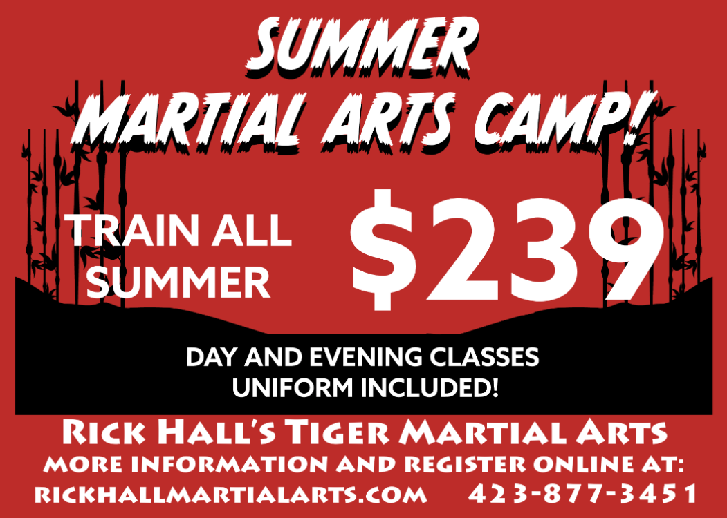 Rick Hall's Tiger Martial Arts SUMMER MARTIAL ARTS MEMBERSHIP